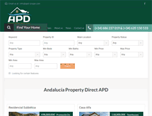 Tablet Screenshot of apd-iznajar.com